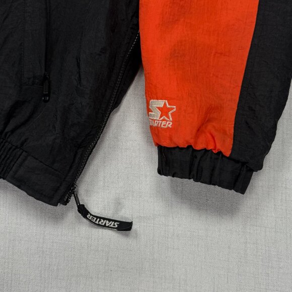Vintage Starter NHL Philadelphia Flyers Pullover Windbreaker Jacket Size XL - Picture 6 of 15